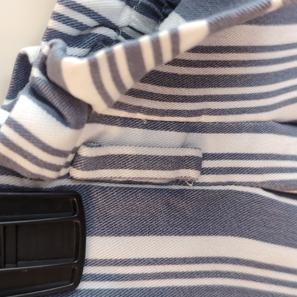 LOFT Striped Blue and White Pants - Picture 6 of 6